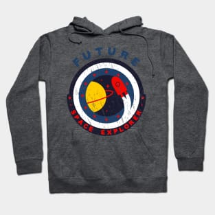 Future Space Explorer / Astronaut Patch Hoodie